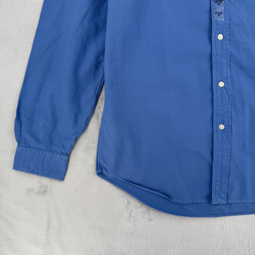 Ralph Lauren Mens Mens Classic Fit Oxford Button Down Shirt Blue Pink Pony NEW - Picture 10 of 16